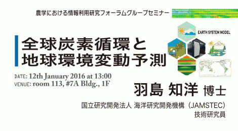 全球炭素循環と地球環境変動予測