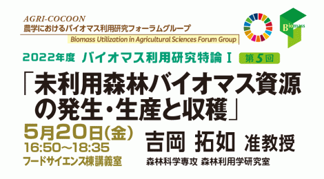 未利用森林バイオマス資源の発生・生産と収穫