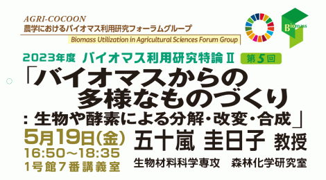 バイオマスからの多様なものづくり：生物や酵素による分解・改変・合成